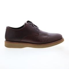 Dunham Clyde Plain Toe CI1604 Mens Brown Wide Oxfords Plain Toe Shoes