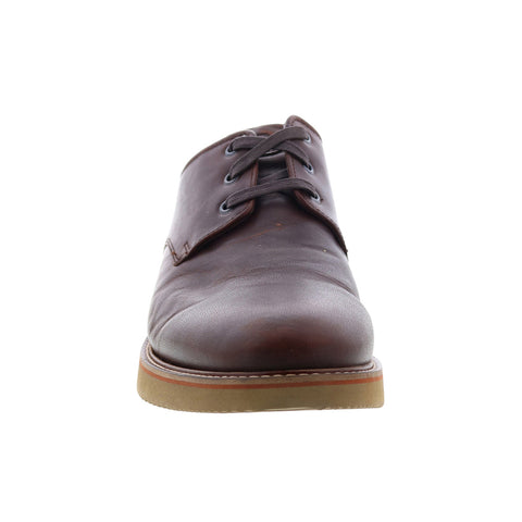 Dunham Clyde Plain Toe CI1604 Mens Brown Extra Wide Oxfords Plain Toe Shoes