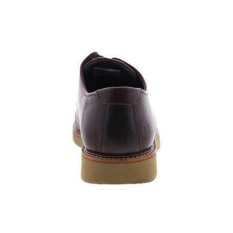 Dunham Clyde Plain Toe CI1604 Mens Brown Extra Wide Oxfords Plain Toe Shoes