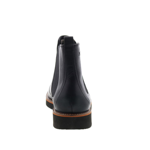 Dunham Clyde Chelsea CI2307 Mens Black Leather Slip On Chelsea Boots