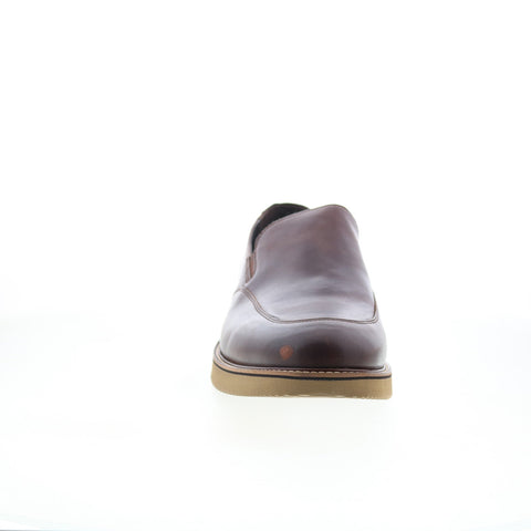 Dunham Clyde Slip On Mens Brown Extra Wide Loafers & Slip Ons Casual Shoes