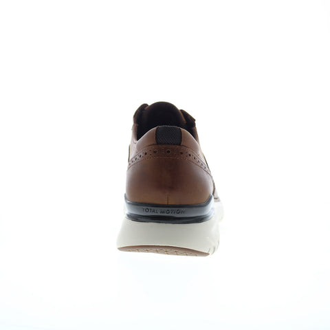 Rockport Total Motion Sport Mens Brown Wide Oxfords Wingtip & Brogue Shoes