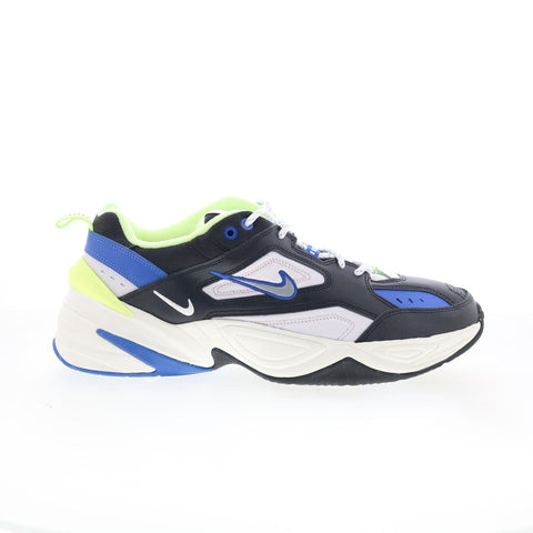 Nike M2K Tekno CI2969-002 Mens Black Leather Lifestyle Sneakers Shoes