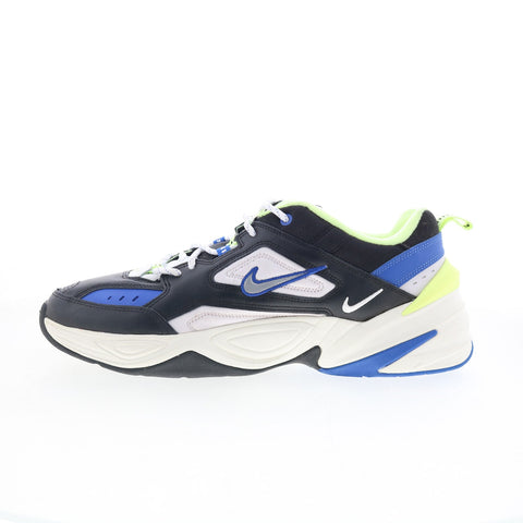 Nike M2K Tekno CI2969-002 Mens Black Leather Lifestyle Sneakers Shoes