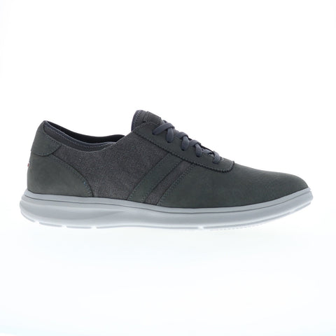 Rockport Zaden 5-Eye Ubal CI3137 Mens Gray Wide Lifestyle Sneakers Shoes
