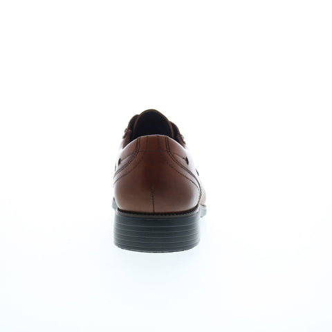 Rockport Total Motion Dressport Cap Toe Mens Brown Wide Oxfords Cap Toe Shoes