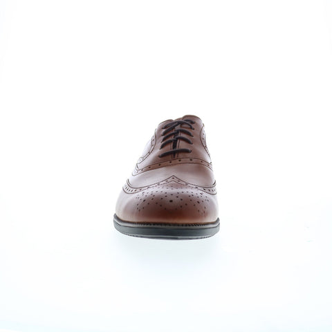 Rockport Total Motion Dressport Wingtip Mens Brown Wide Oxfords Shoes