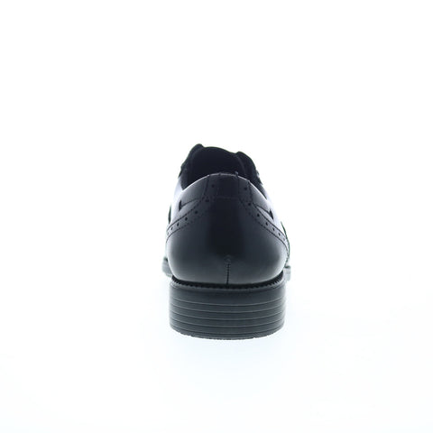 Rockport Total Motion Dressport Wingtip Mens Black Wide Oxfords Shoes