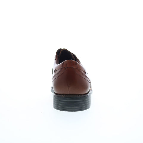 Rockport Total Motion Dressport Plain Toe Mens Brown Oxfords Plain Toe Shoes