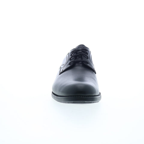 Rockport Total Motion Dressport Plain Toe Mens Black Wide Oxfords Shoes