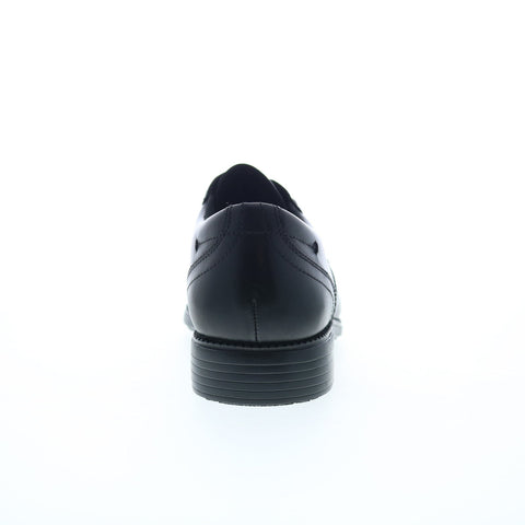 Rockport Total Motion Dressport Plain Toe Mens Black Wide Oxfords Shoes