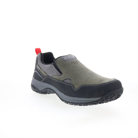 Dunham Cloud Plus WP Slip On Mens Gray Extra Wide Loafers Casual Shoes