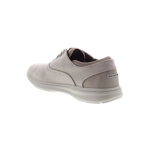 Rockport Zaden CVO CI4429 Mens Gray Wide Canvas Lifestyle Sneakers Shoes