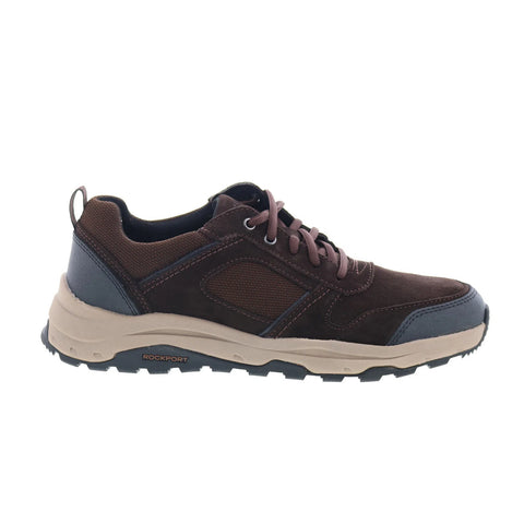Rockport Birchfield Ubal CI5246 Mens Brown Suede Lifestyle Sneakers Shoes