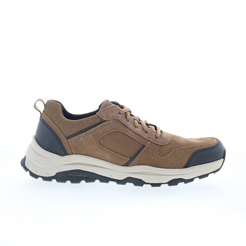 Rockport Birchfield Dubal CI5247 Mens Brown Suede Athletic Work Shoes