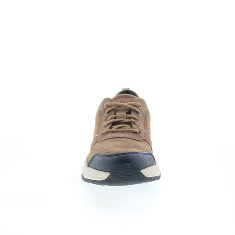Rockport Birchfield Dubal CI5247 Mens Brown Suede Athletic Work Shoes