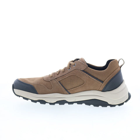 Rockport Birchfield Dubal CI5247 Mens Brown Suede Athletic Work Shoes