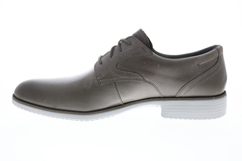 Rockport Total Motion DresSport Plain Toe Mens Gray Oxfords Plain Toe Shoes