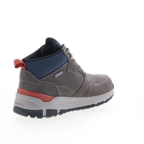 Dunham Glastonbury Mid Boot Mens Gray Extra Wide 4E Casual Dress Boots