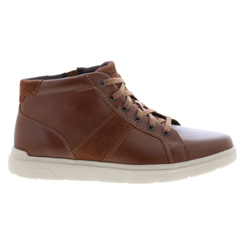 Rockport Total Motion Lite Zip Chukka CI5721 Mens Brown Leather Chukkas Boots
