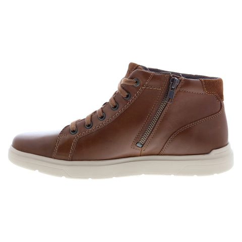 Rockport Total Motion Lite Zip Chukka CI5721 Mens Brown Leather Chukkas Boots