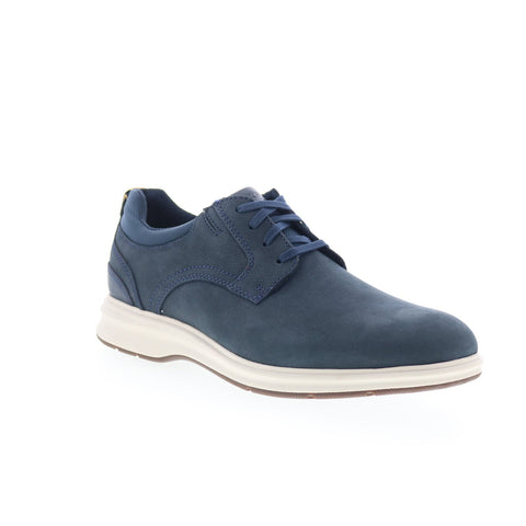 Rockport Total Motion City Plain Toe Mens Blue Oxfords Plain Toe Shoes