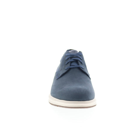 Rockport Total Motion City Plain Toe Mens Blue Oxfords Plain Toe Shoes