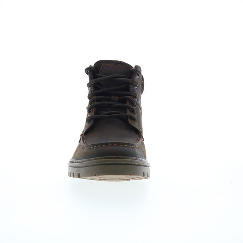 Rockport Weather Or Not Waterproof Plain Toe Mens Brown Oxfords Shoes