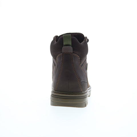 Rockport Weather Or Not Waterproof Plain Toe Mens Brown Oxfords Shoes