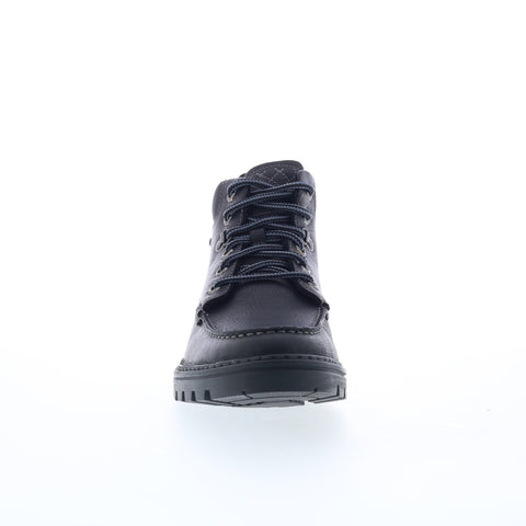 Rockport Weather Or Not Waterproof Moc Toe Boot Mens Black Casual Dress Boots
