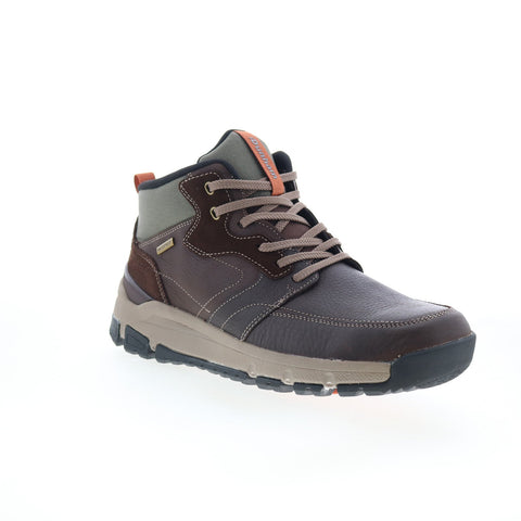 Dunham Glastonbury Mid Waterproof CI6247 Mens Brown Casual Dress Boots
