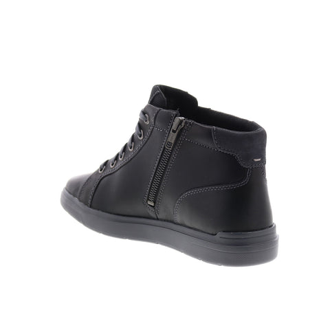 Rockport Total Motion Lite Zip Chukka CI6309 Mens Black Leather Chukkas Boots
