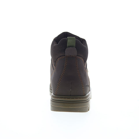 Rockport Weather Ready Moc Toe Boot Mens Brown Wide Casual Dress Boots