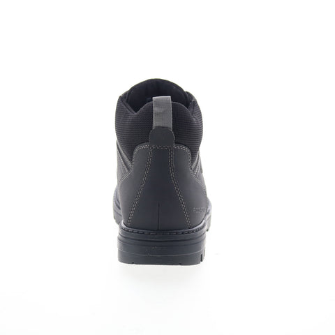Rockport Weather Ready Moc Toe Boot Mens Black Wide Casual Dress Boots
