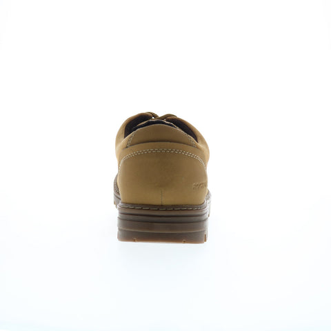 Rockport Weather Or Not Waterproof Plain Toe Mens Brown Wide Oxfords Shoes