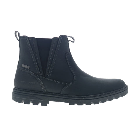 Rockport Weather or Not Waterproof Chelsea Mens Black Wide Chelsea Boots