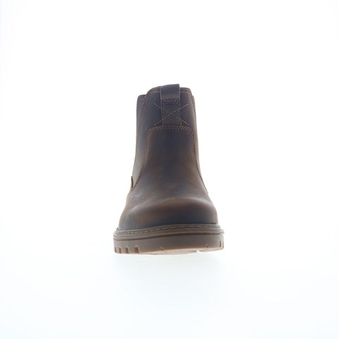 Rockport Weather or Not Waterproof Chelsea Mens Brown Wide Chelsea Boots