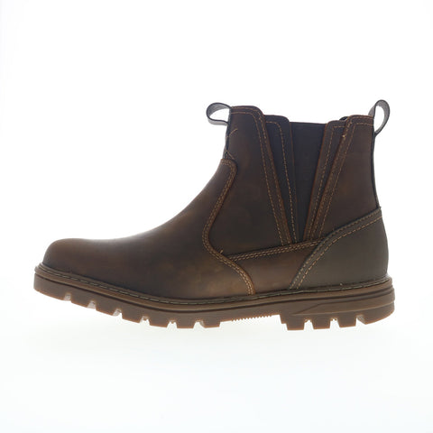 Rockport Weather or Not Waterproof Chelsea Mens Brown Wide Chelsea Boots