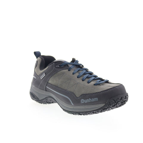 Dunham Cloud Plus Waterproof Lace Up Mens Gray Oxfords Casual Shoes