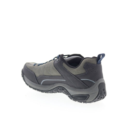 Dunham Cloud Plus Waterproof Lace Up Mens Gray Narrow Oxfords Casual Shoes