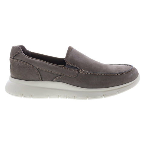 Rockport Primetime Casual Moc Mens Gray Wide Loafers & Slip Ons Casual Shoes