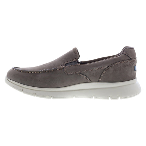 Rockport Primetime Casual Moc Mens Gray Wide Loafers & Slip Ons Casual Shoes