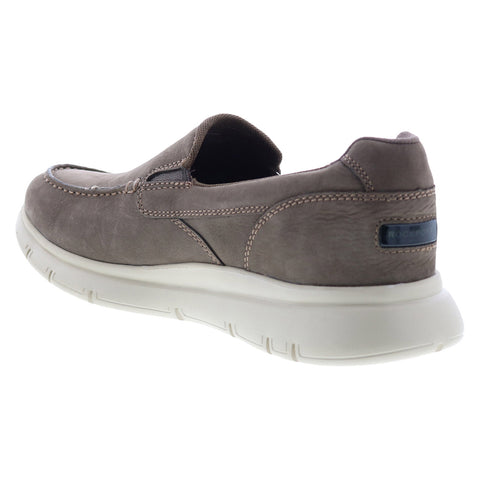 Rockport Primetime Casual Moc Mens Gray Wide Loafers & Slip Ons Casual Shoes