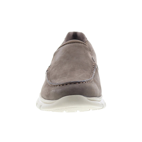 Rockport Primetime Casual Moc Mens Gray Wide Loafers & Slip Ons Casual Shoes