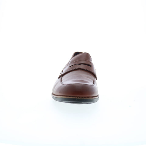 Rockport Total Motion Dressport Penny Mens Brown Loafers Penny Shoes