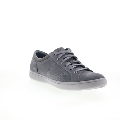Rockport CL Colle Tie CI7276 Mens Gray Wide Suede Lifestyle Sneakers Shoes
