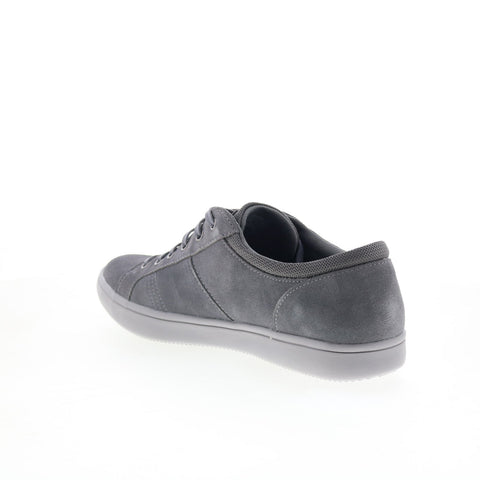 Rockport CL Colle Tie CI7276 Mens Gray Wide Suede Lifestyle Sneakers Shoes