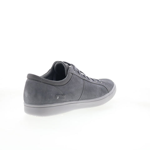 Rockport CL Colle Tie CI7276 Mens Gray Wide Suede Lifestyle Sneakers Shoes