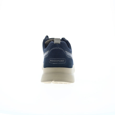 Rockport TruFlex Cayden Plain Toe Mens Blue Oxfords Casual Shoes