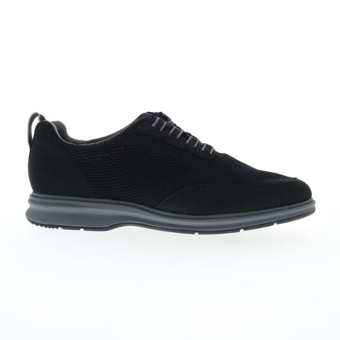 Rockport Total Motion City Mesh Ghillie Mens Black Oxfords Casual Shoes
